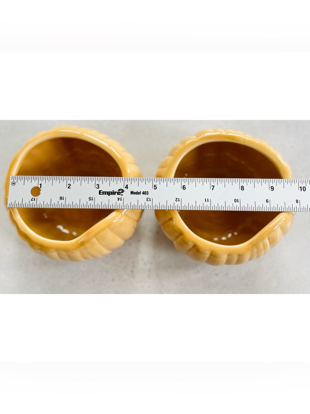 2 Williams Sonoma Pumpkin Covered Soup Bowl Individual Size Fall Thanksgiving - Picture 4 of 7